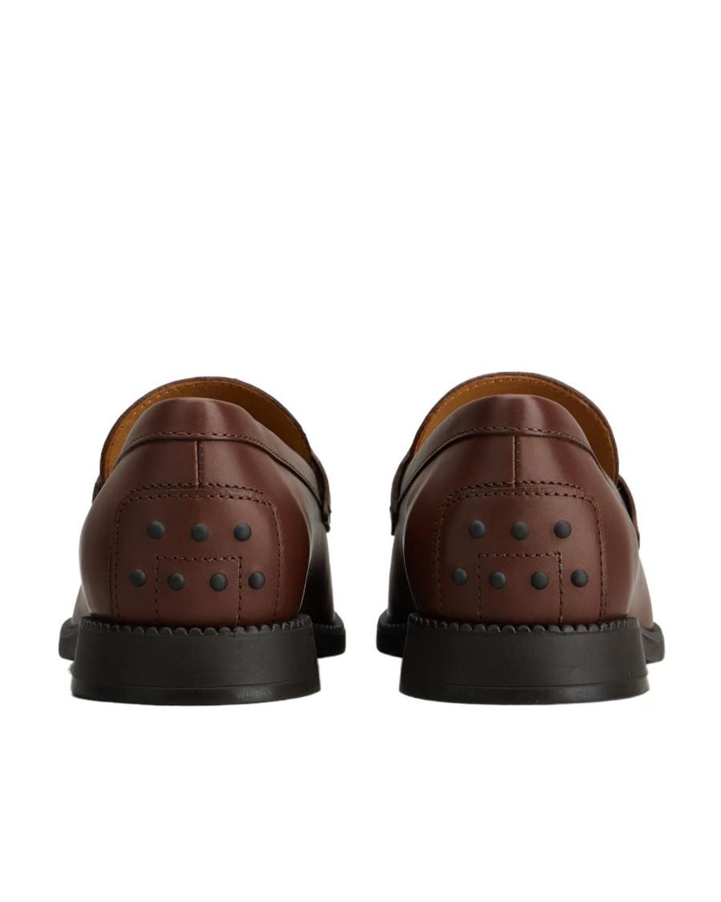 Tod's Brown Kate Loafer Shoes