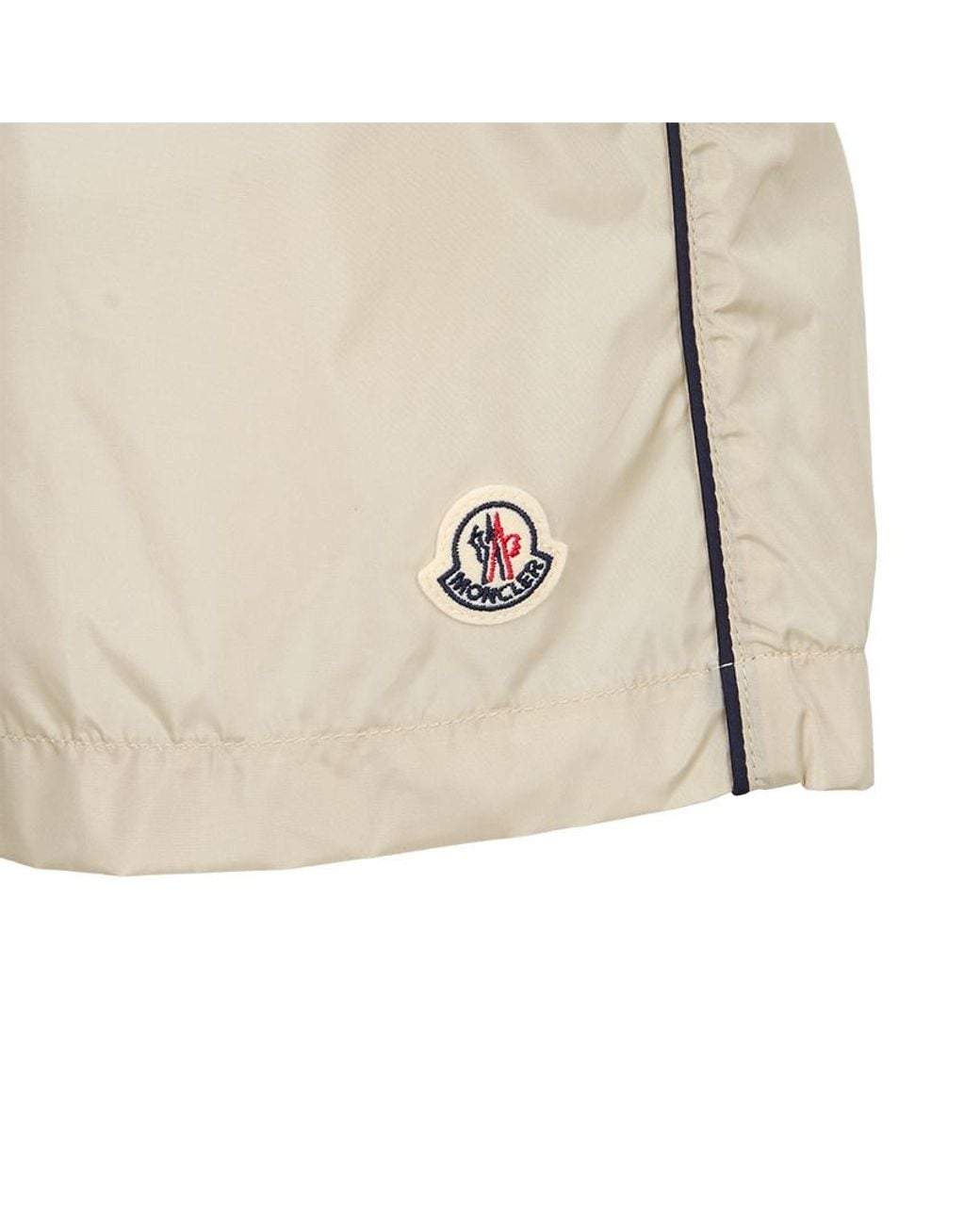 Moncler Natural Drawstring Swim Trunks for men