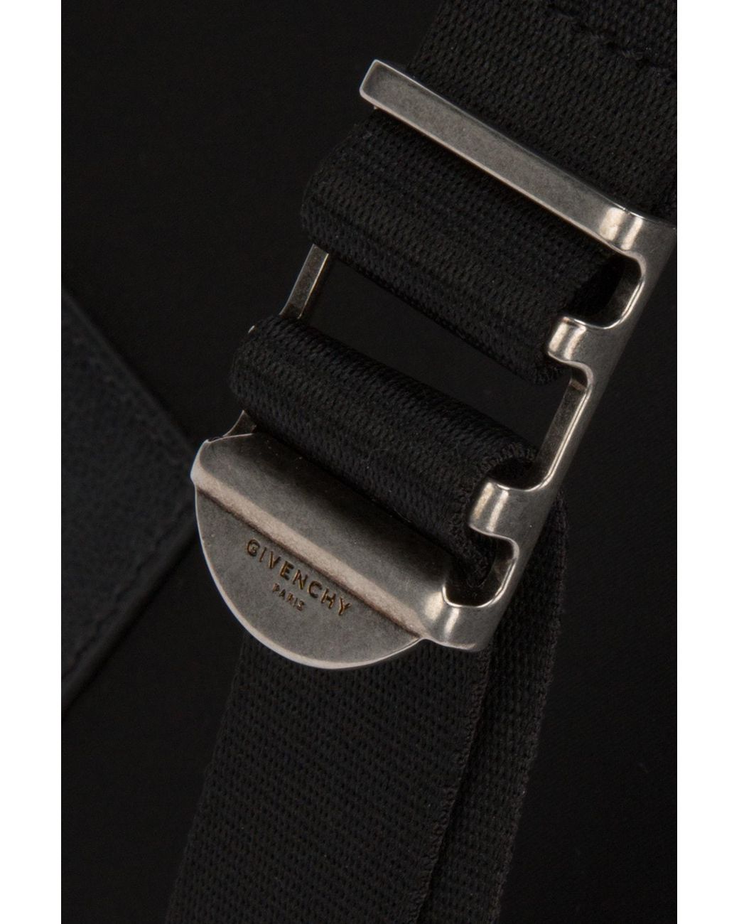 Givenchy Black Leo Print Backpack for men