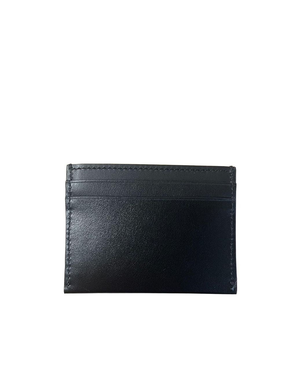 Burberry Blue Logo Printed Card Bag