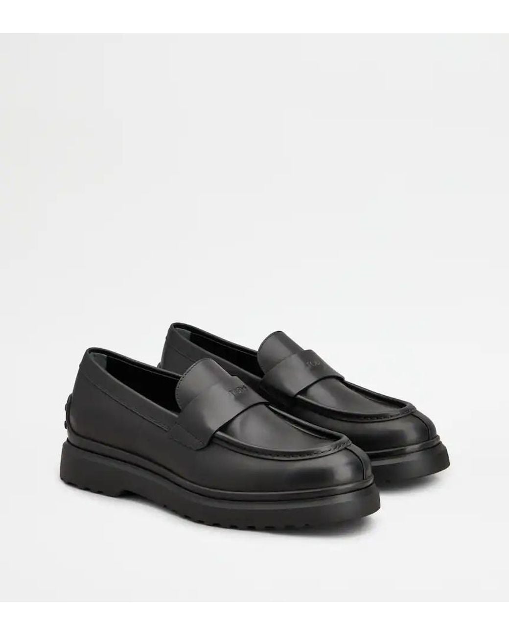 Tod's Black Loafers for men