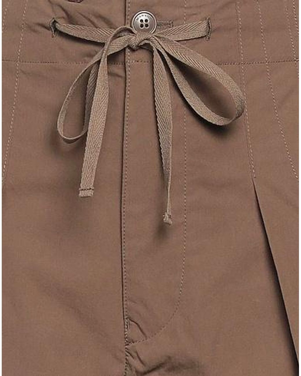 Isabel Marant Brown Multi-Pocket Cargo Pants