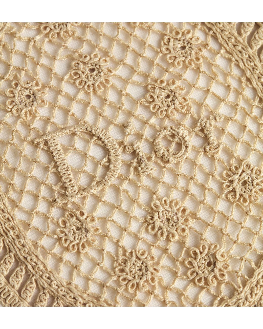 Dior White Iviera Médaillon Sweater