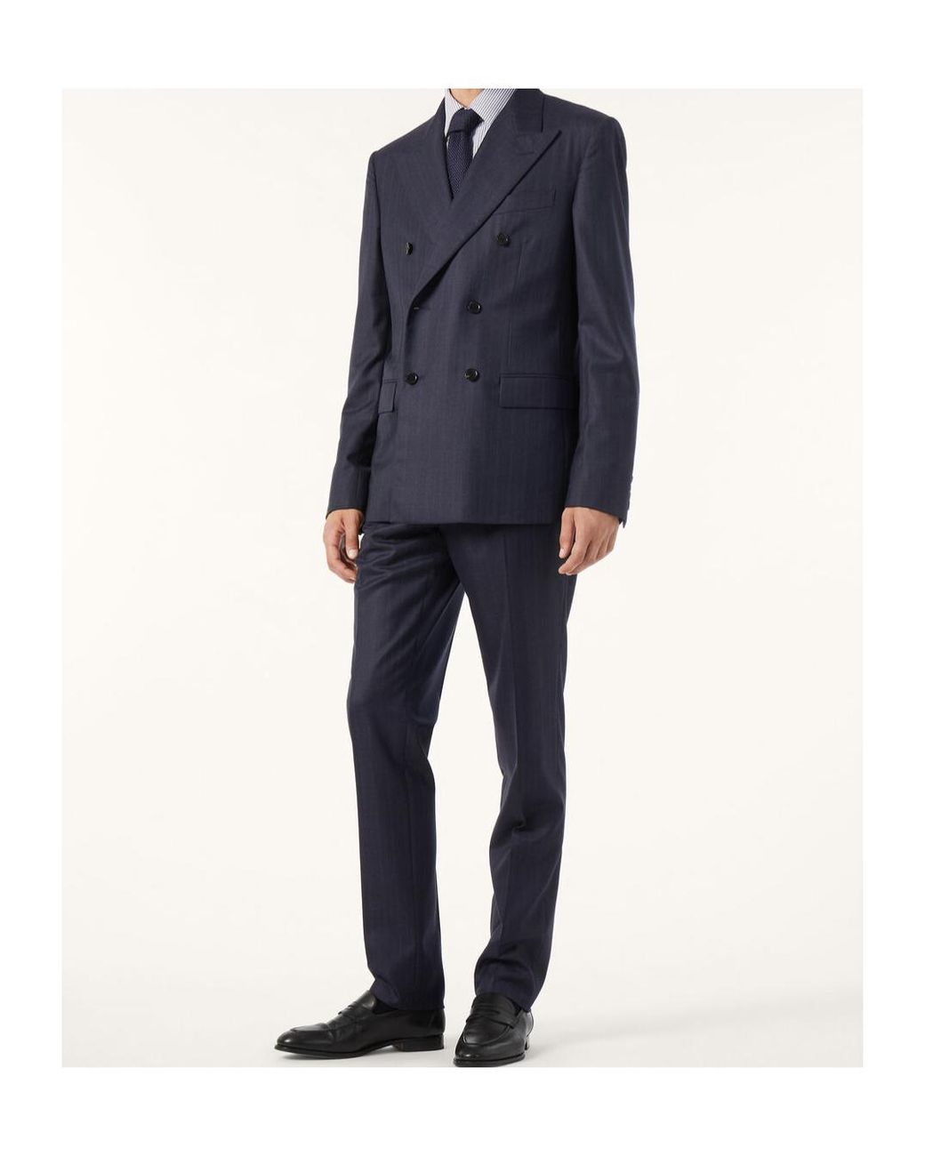 Loro Piana Blue International Suit for men