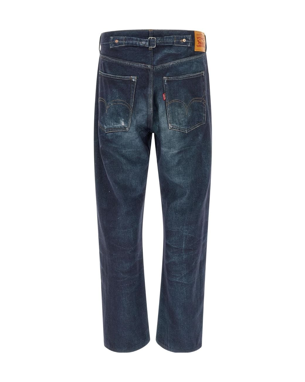 Junya Watanabe Blue X Levis Belt-Loops Jeans for men