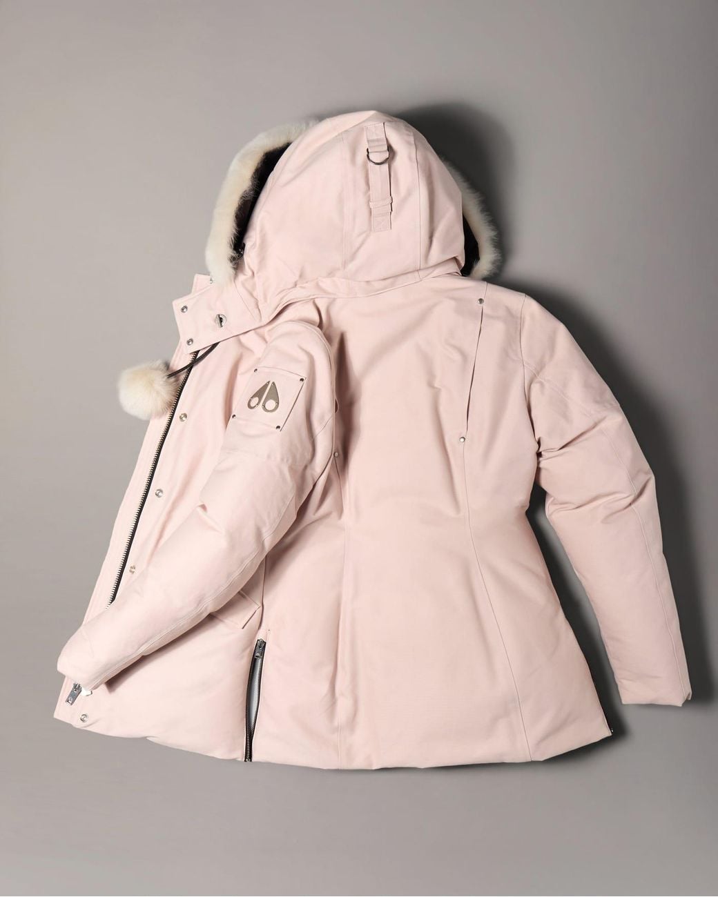 Moose Knuckles Pink Original 3Q Down Jacket