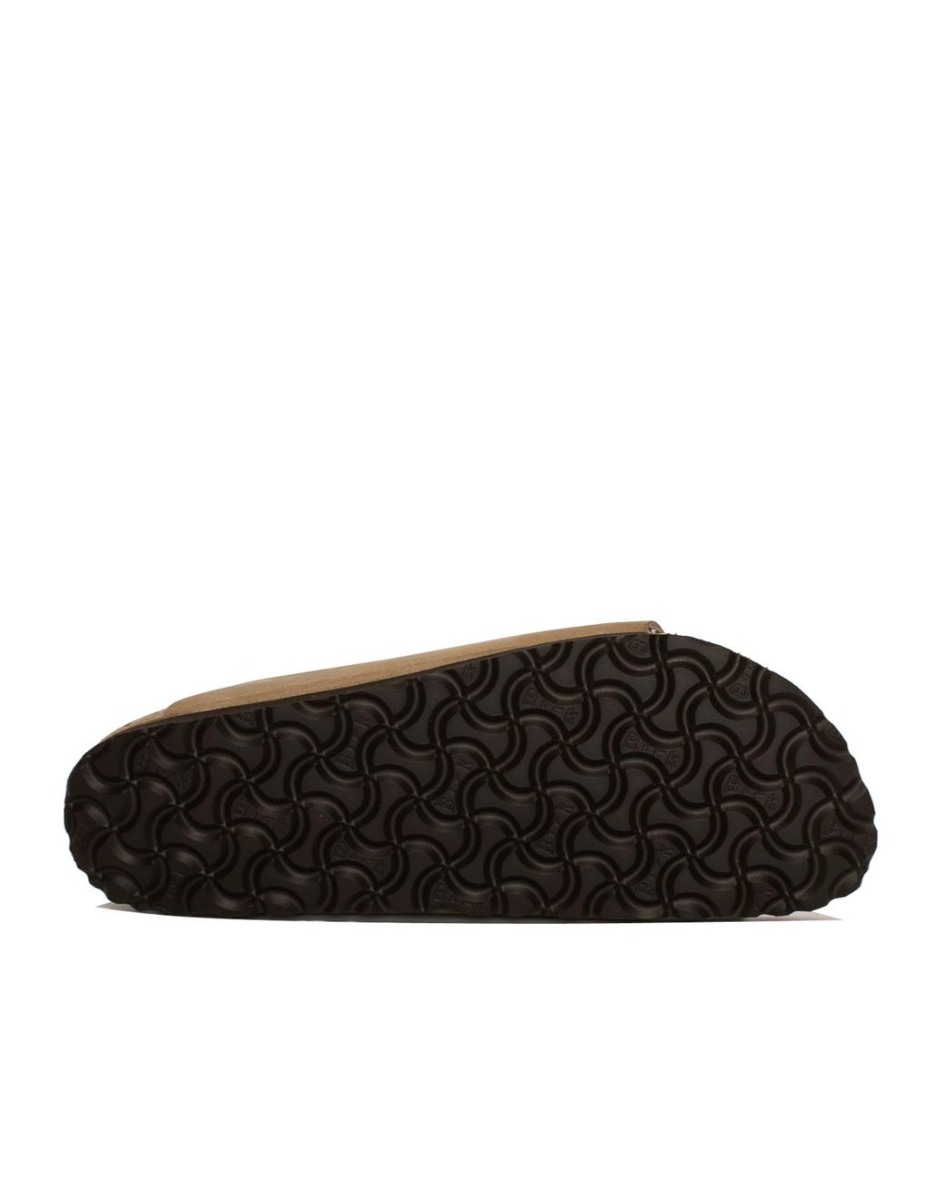 Birkenstock Brown Arizona Leather Slides for men
