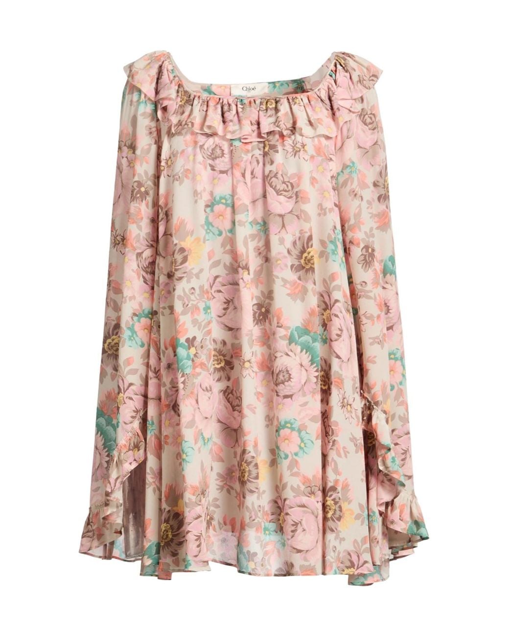 Chloé Pink Bohemian Maxi Dress