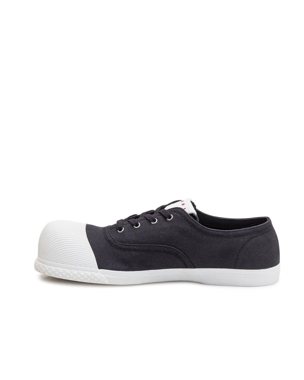 Marni Blue Logo Printed Low-Top Sneakers for men