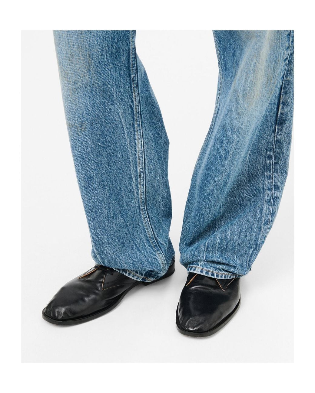 Our Legacy Black Collapsing Consultant Derby Shoes for men