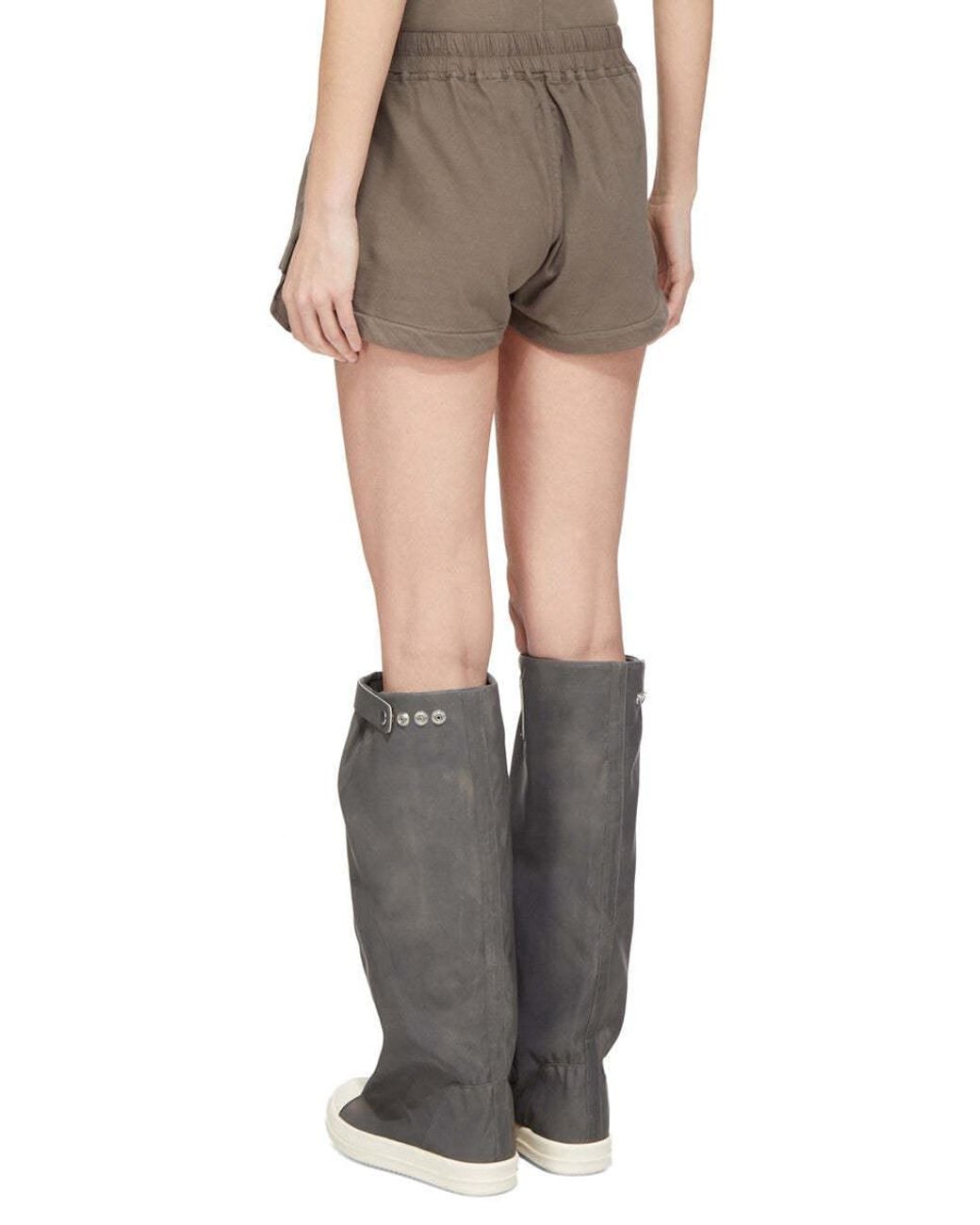 Rick Owens Gray Tower Fog Boxers Shorts