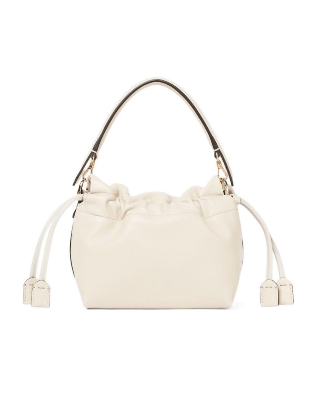 Fendi Natural Mamma Baguette Small Shoulder Bag
