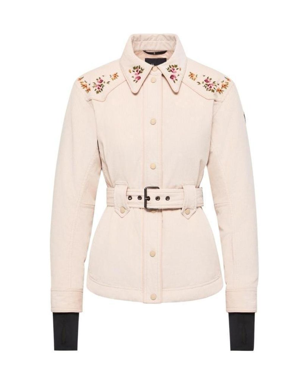 Moncler Natural Grenoble Olonne Insulated Ski Shirt Jacket