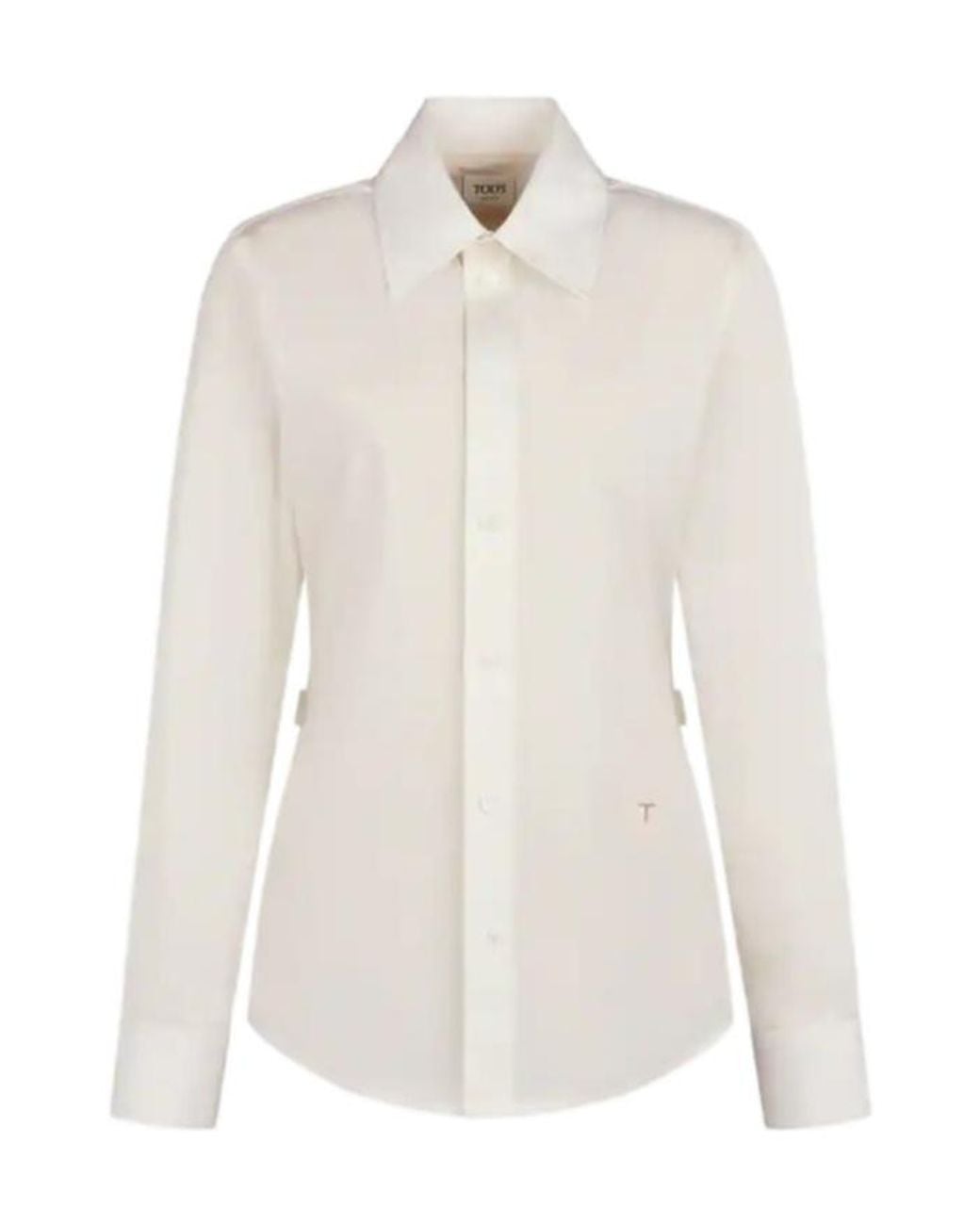 Tod's White Long-Sleeved Shirt