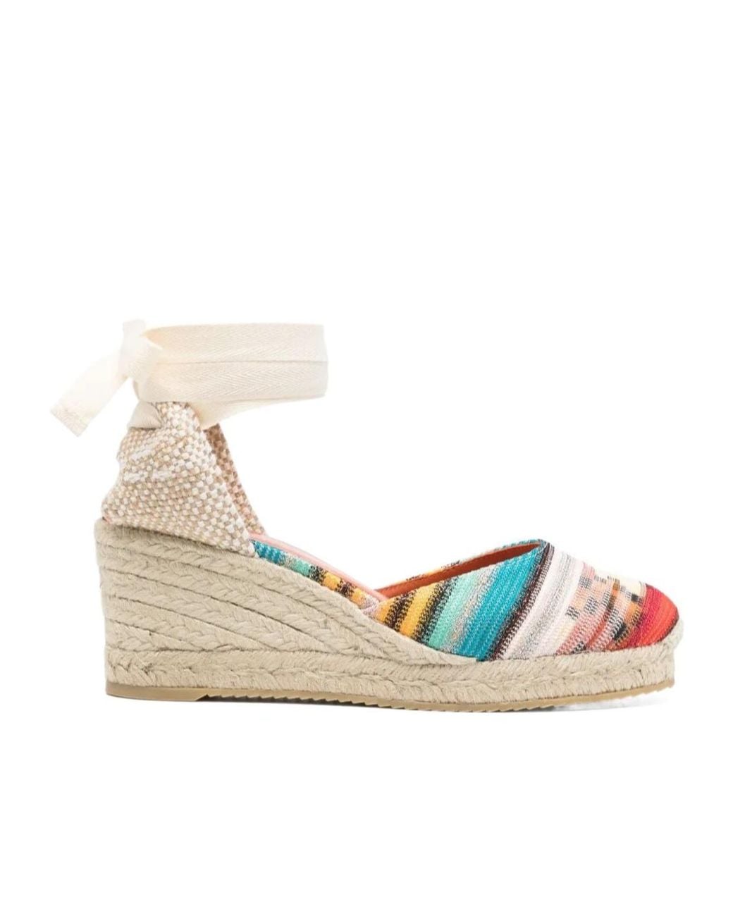 Missoni Natural 65Mm Knitted Espadrilles