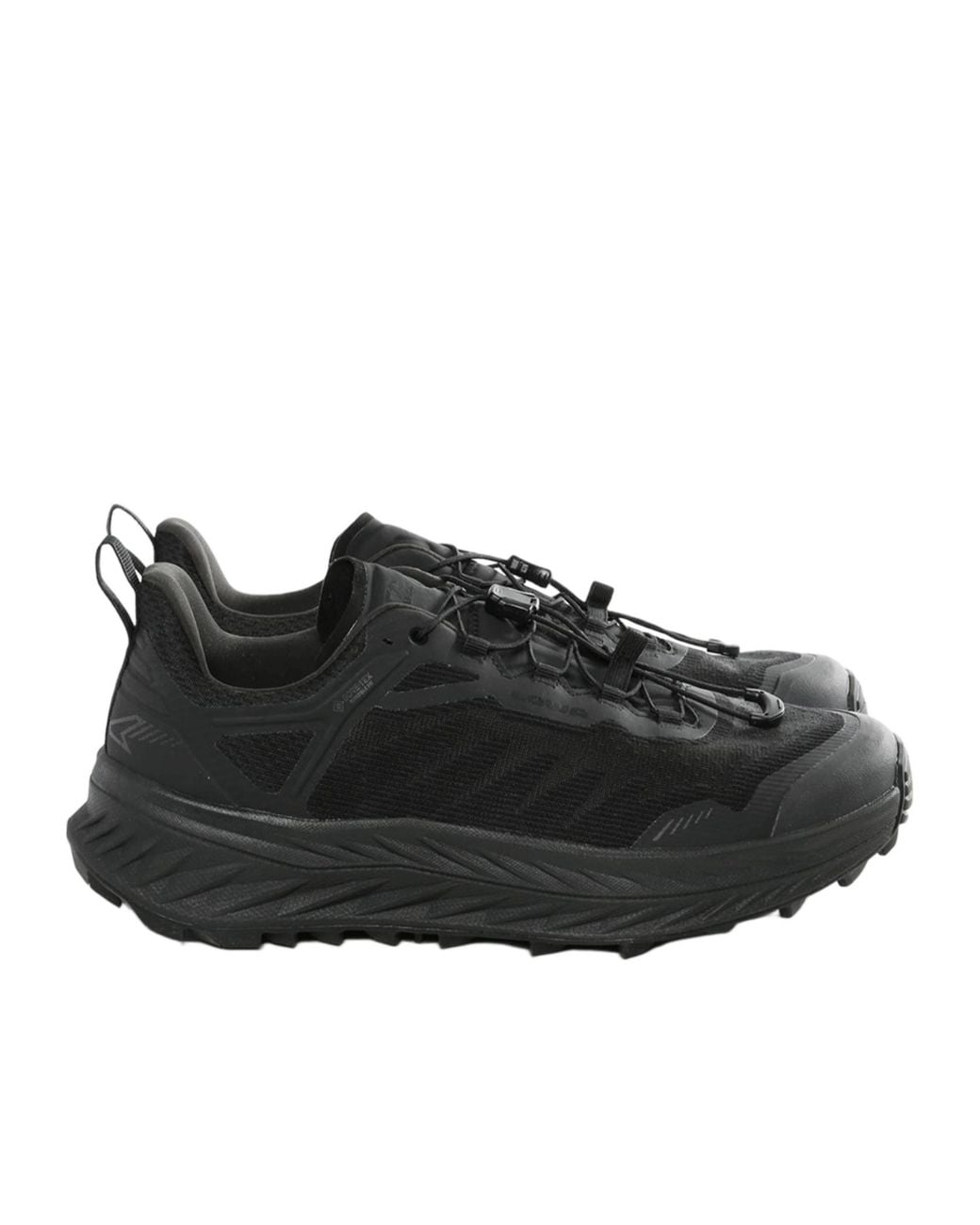 Lowa Black Pull Tab Sneakers for men