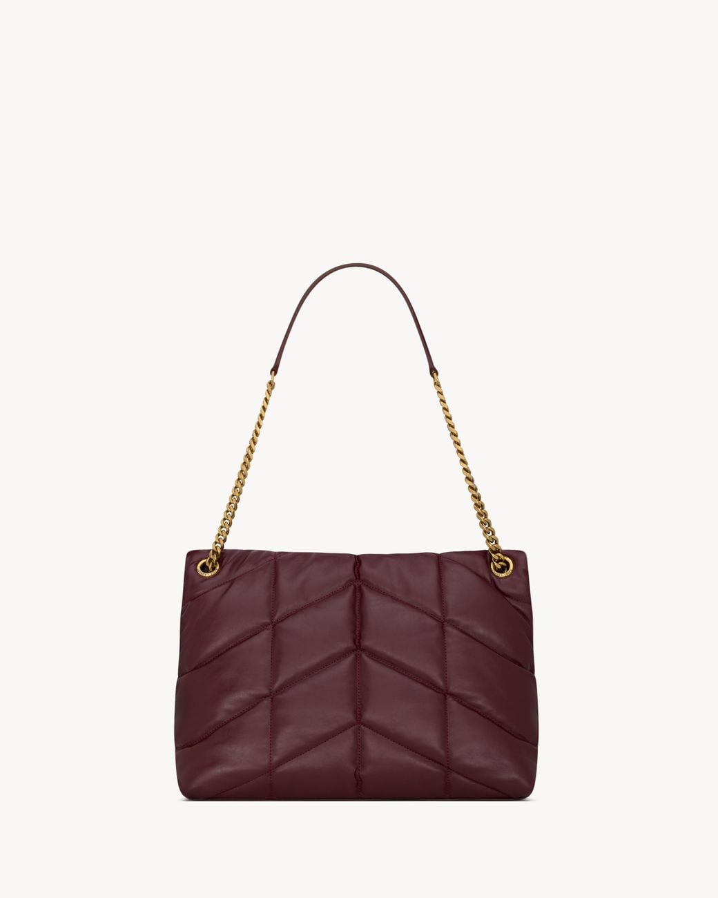 Saint Laurent Purple Puffer Medium Shoulder Bag