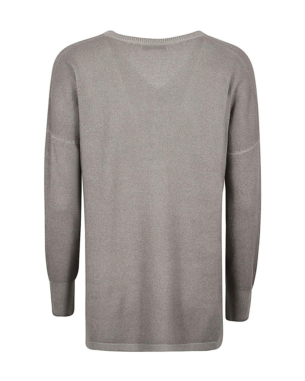 Baserange Gray Long Sleeve Sweater