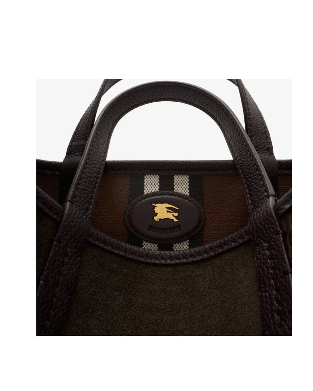 Burberry Black Mini Top Handle Shoulder Bag