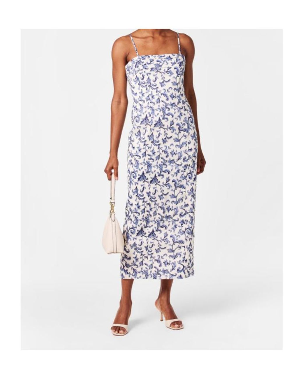 Posse Blue Printed Dress