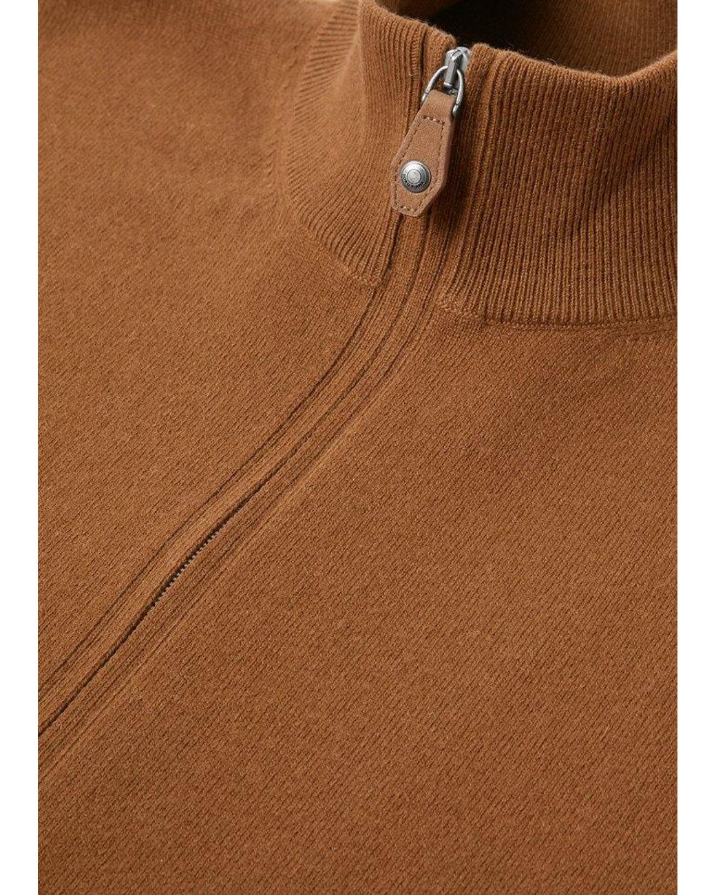 Loro Piana Brown Classic Bomber for men