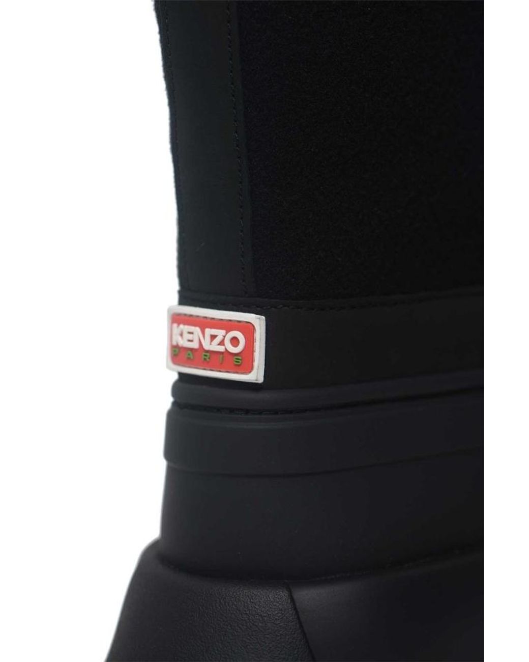 KENZO Blue X Hunter Utilitarian Ankle Boots for men