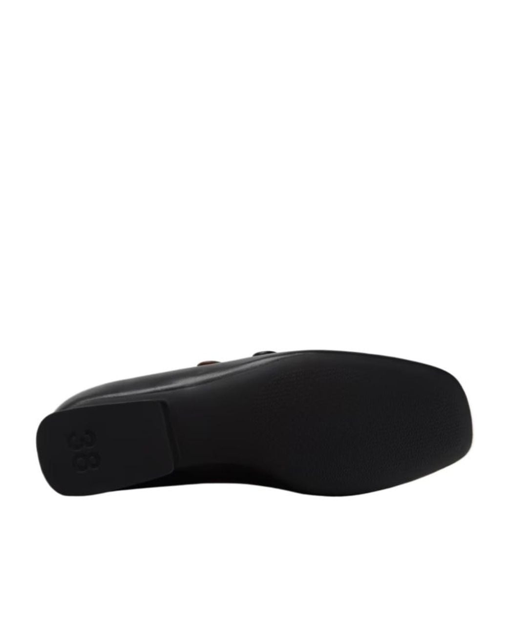 Camper Black Leather Ballerinas For