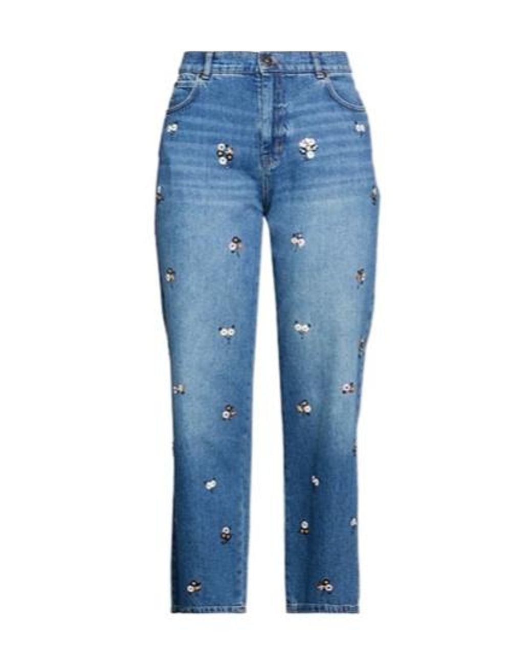 Weekend by Maxmara Blue Mid-Waisted Jeans