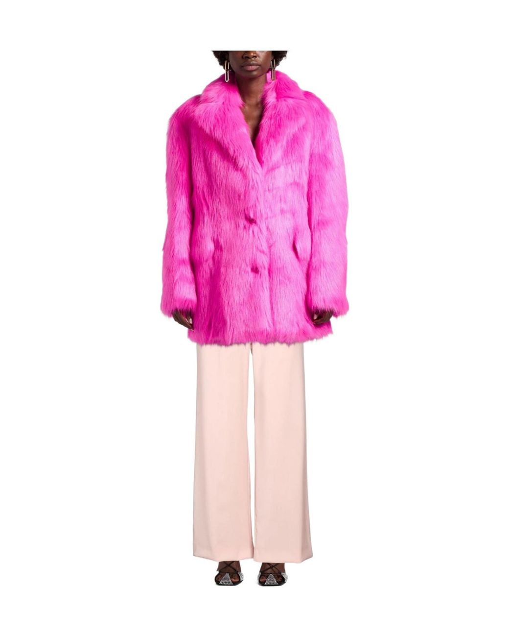 Weekend by Maxmara Pink Straight Leg Trousers