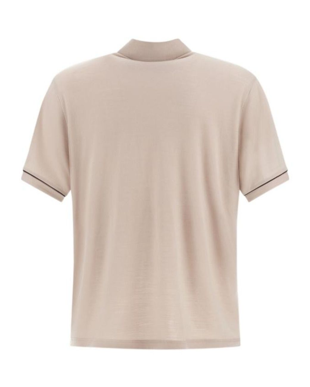 Herno White Resort Wool Polo Shirt for men