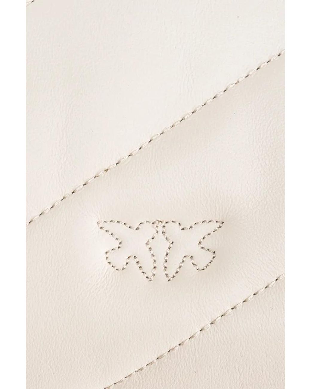 Pinko Natural Love Puff Quilted Mini Shoulder Bag