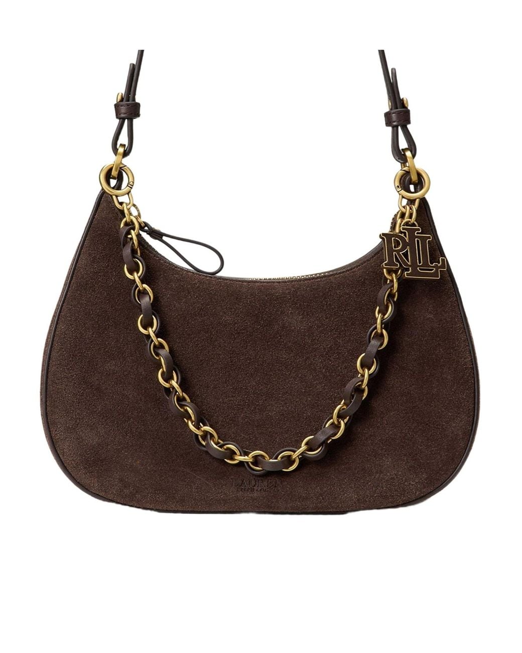 Ralph Lauren Brown Shoulder Medium Bag