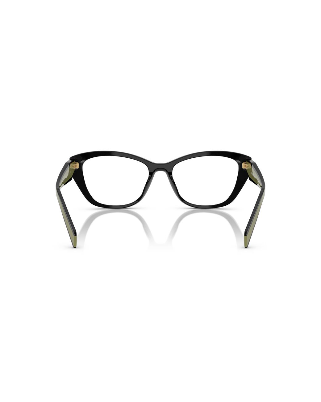 Prada White Eyewear Cat-Eye Glasses