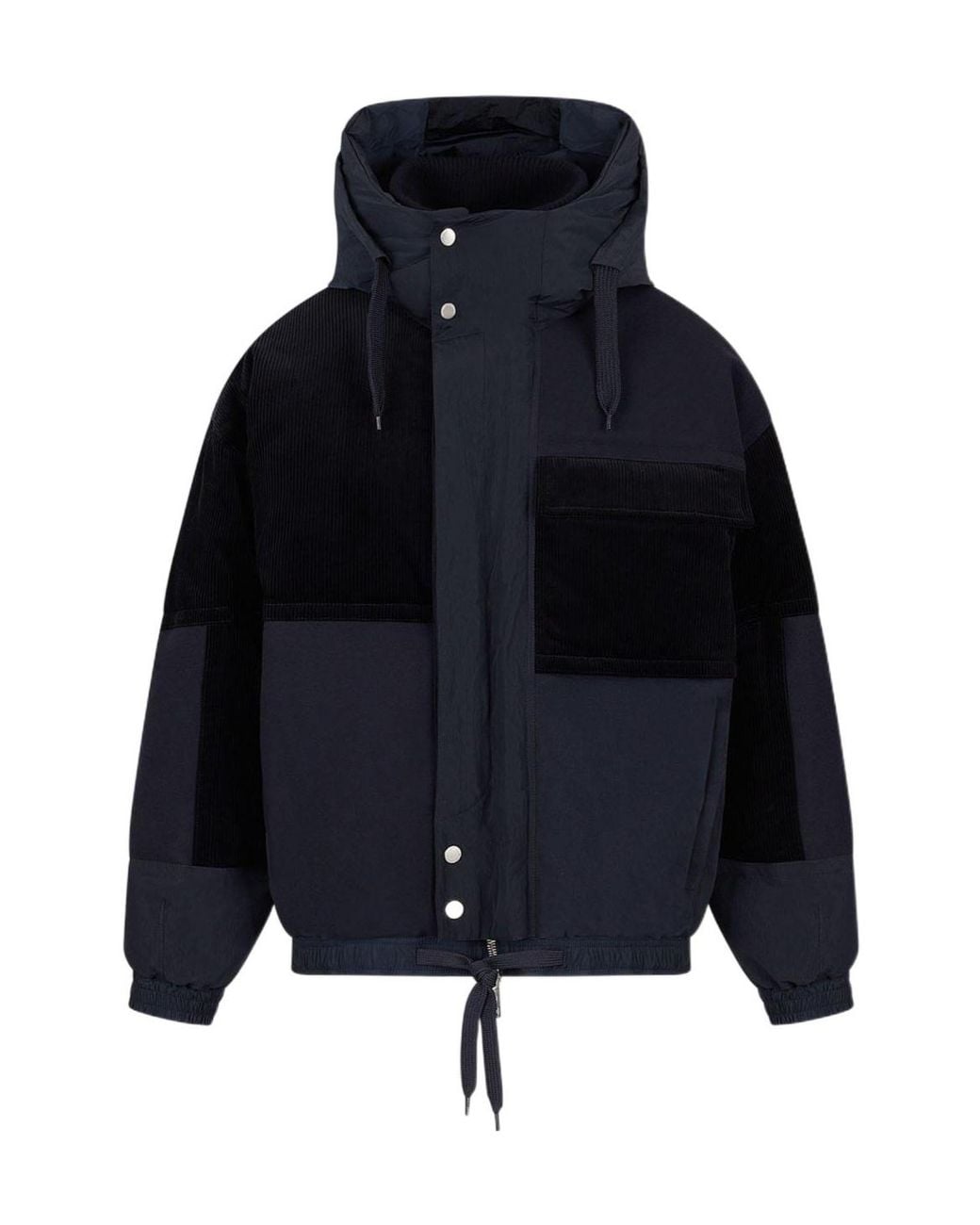 Emporio Armani Blue Down Jacket for men
