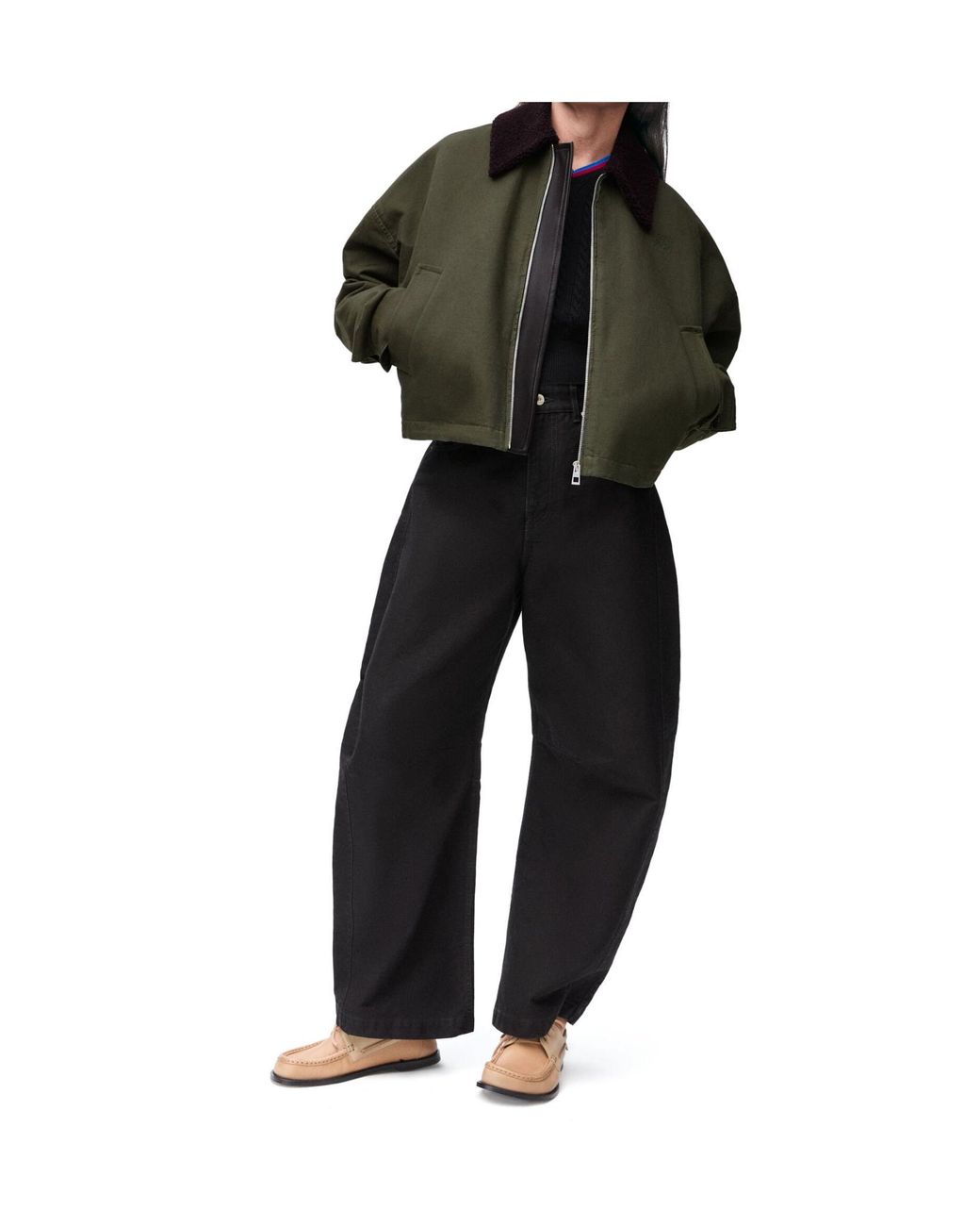Loewe Green Relaxed Fit Jacket