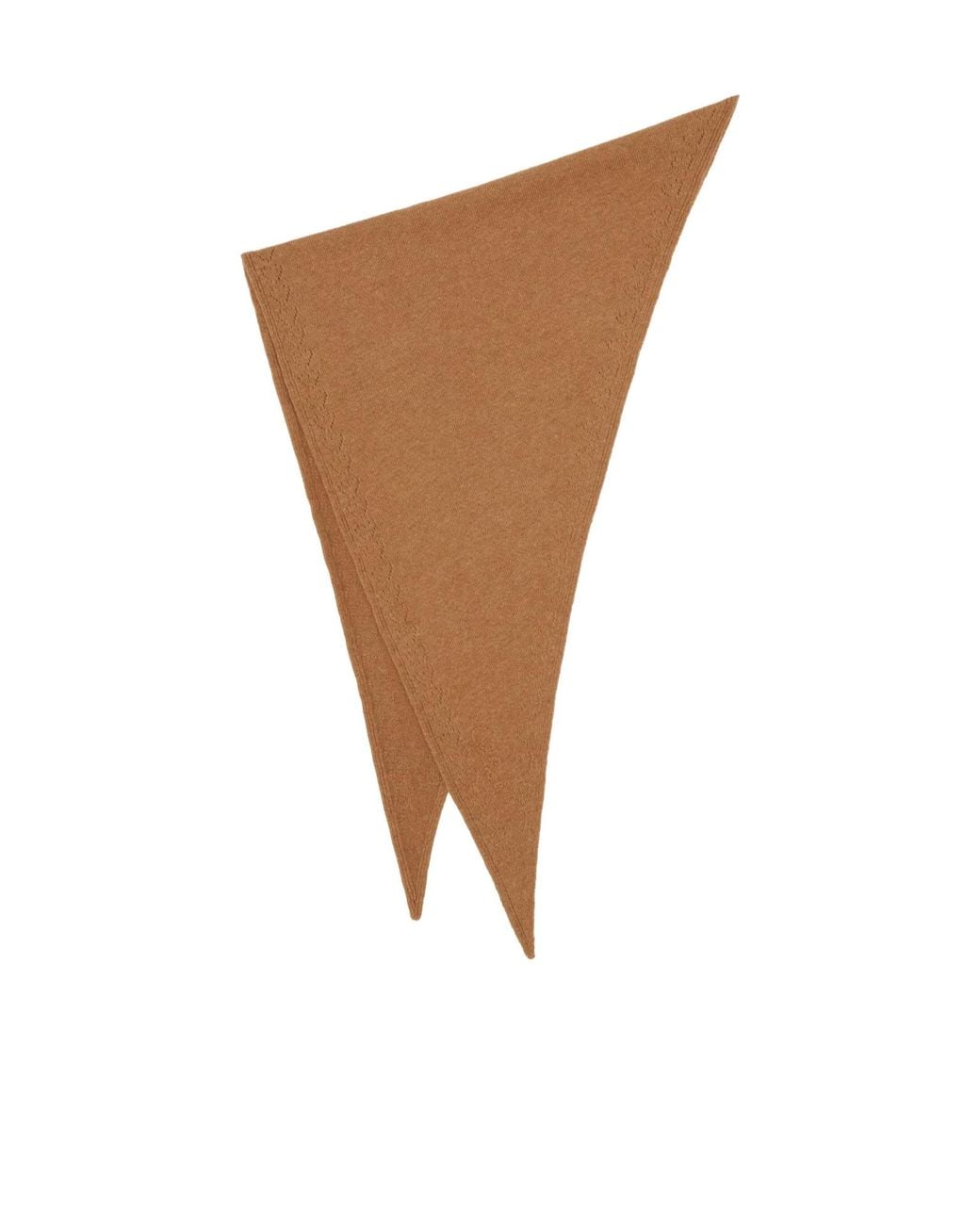 Chloé Brown Iconic Triangular Scarf