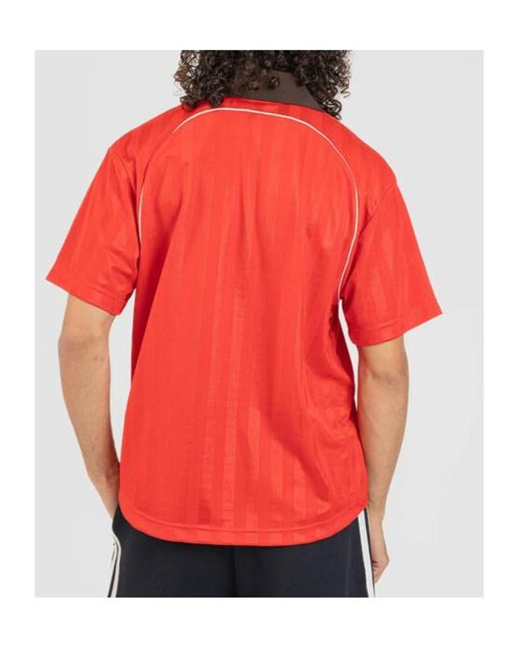 Adidas by Wales Bonner Red Adidas X Wales Bonner Striped T-Shirt for men