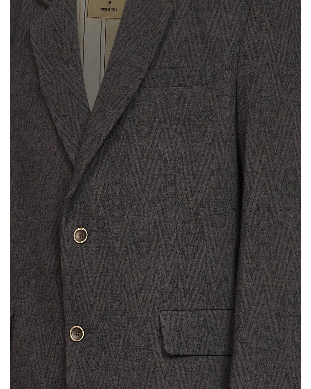 Uma Wang Black Single-Breasted Blazer for men