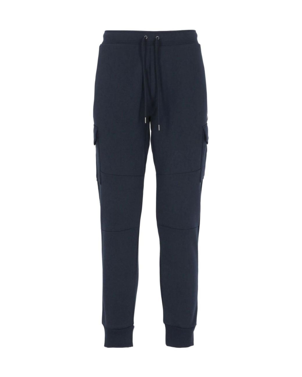 Polo Ralph Lauren Blue Ralph Lauren Drawstrings Cargo Sweatpants for men