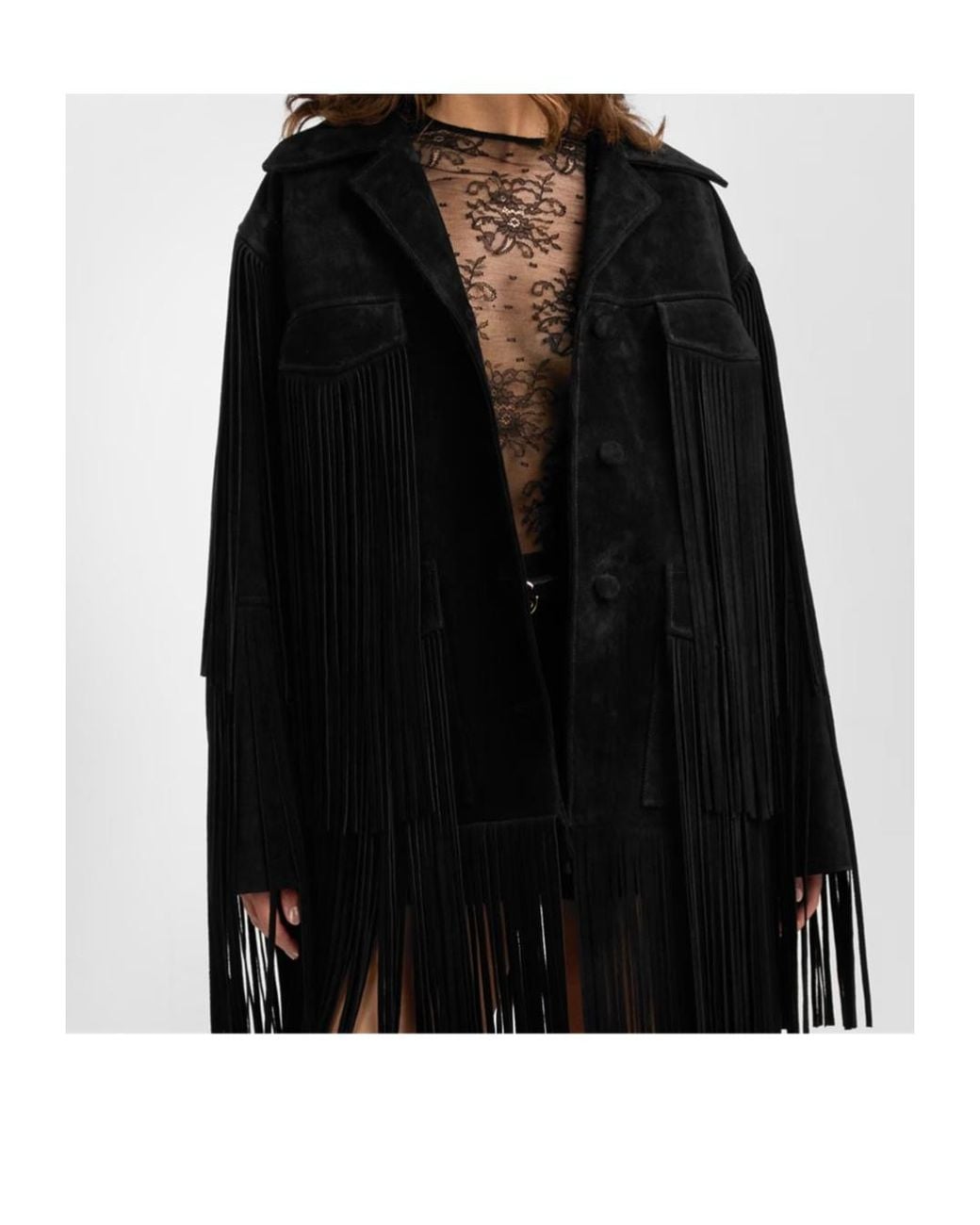Dolce & Gabbana Black Suede Structured Leather Jacket
