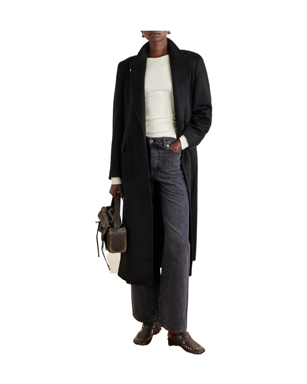 Our Legacy Black Long Coat