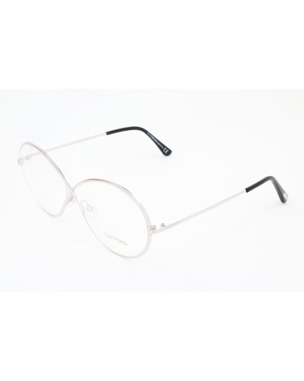 Tom Ford White Elliptical Flat Mirror