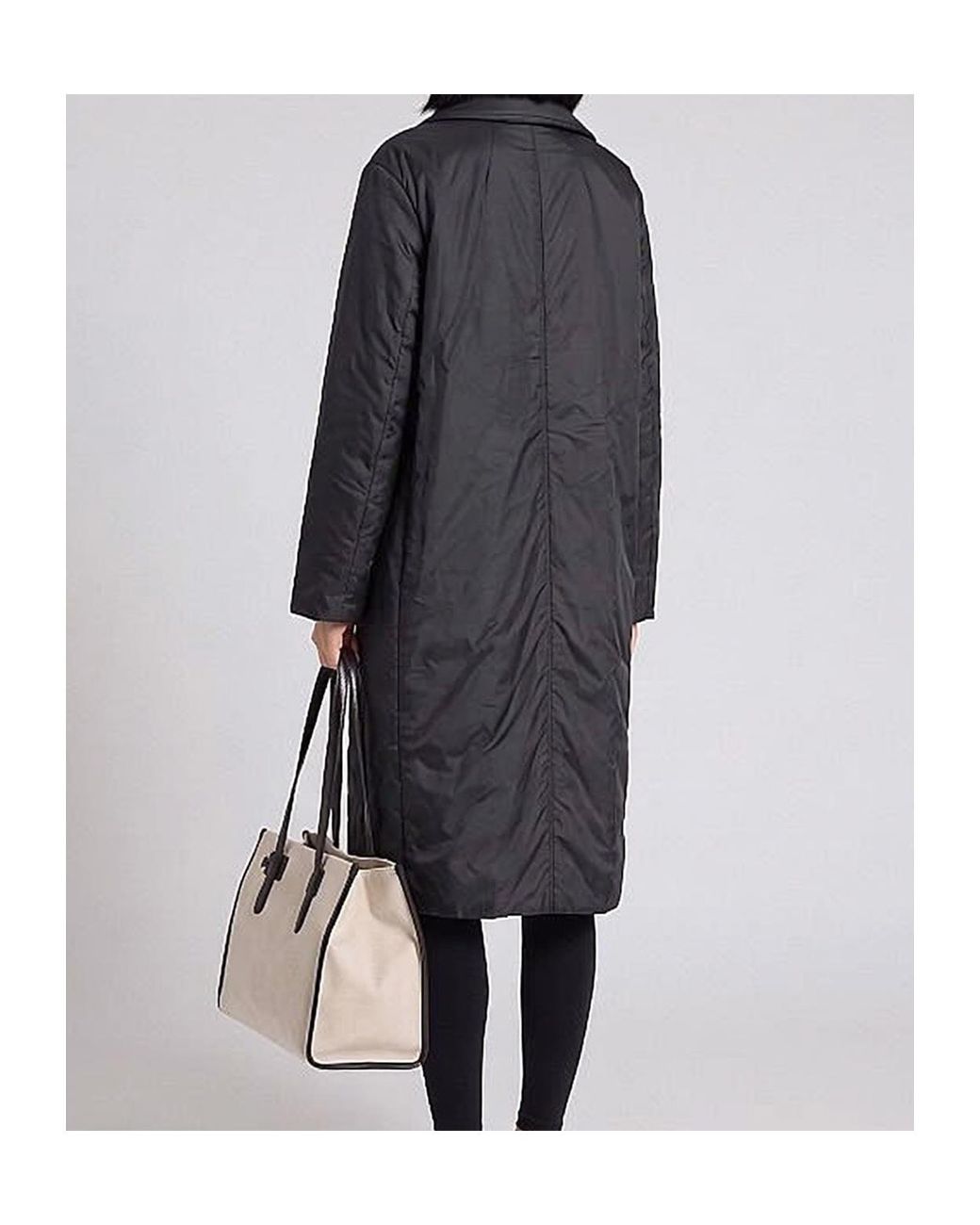 Max Mara Black Long-Sleeved Padded Jacket
