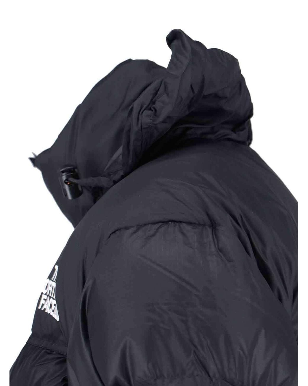 The North Face Black Lightweight Puffer Jacket With High Collar