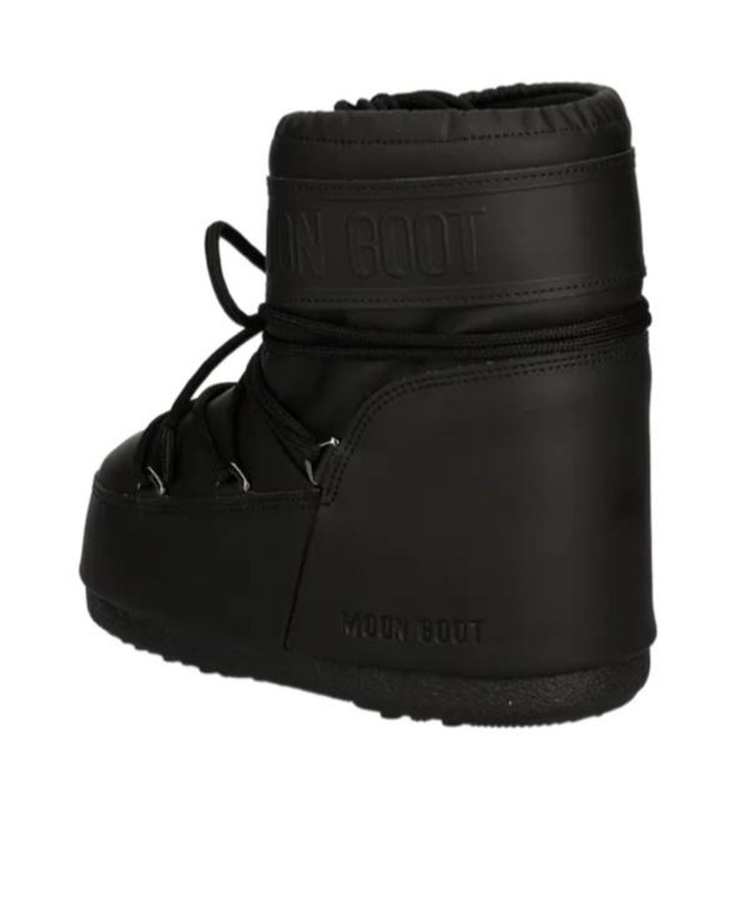 Moon Boot Black Icon Low Ankle Boots