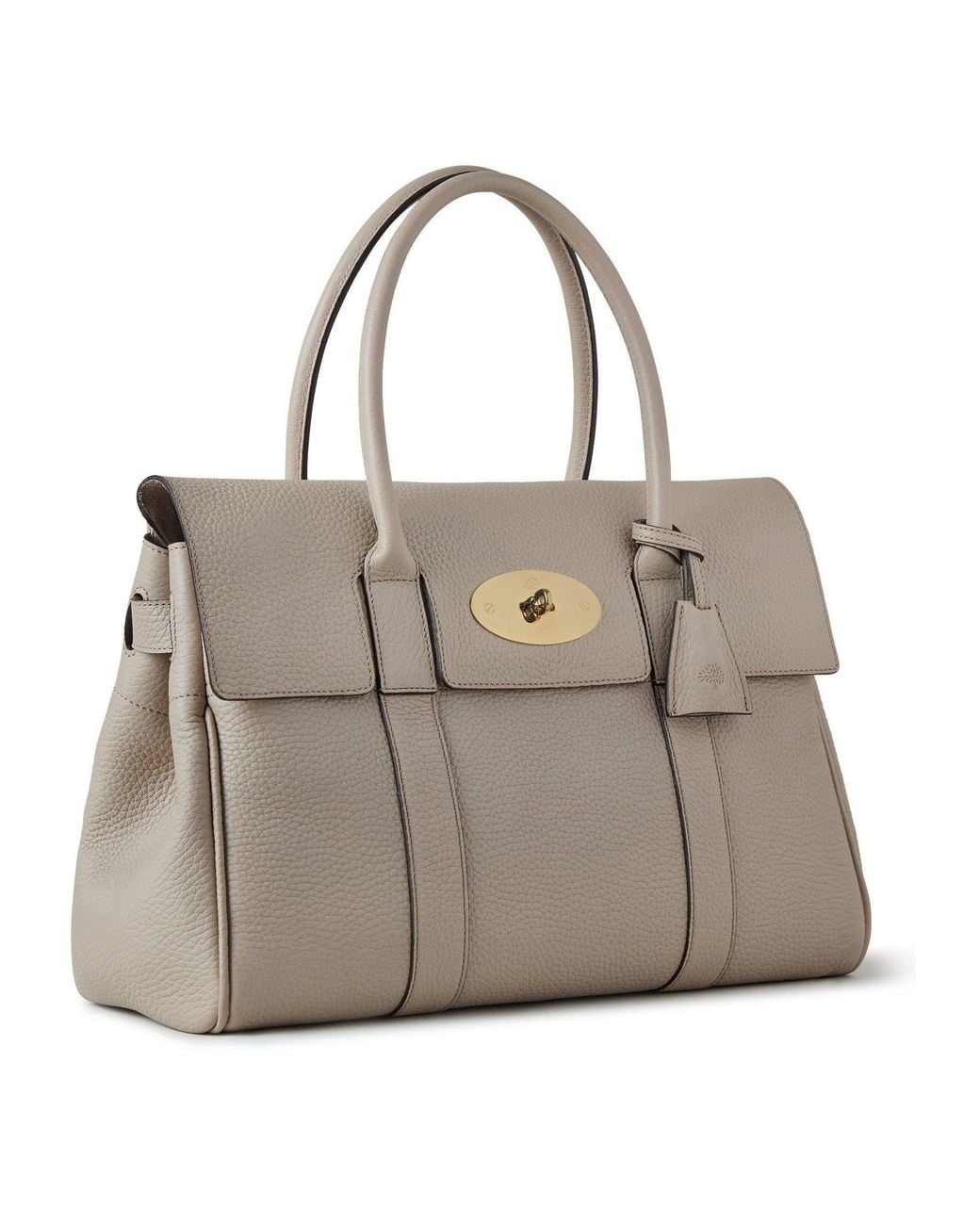 Mulberry Natural Solid Color Handbag