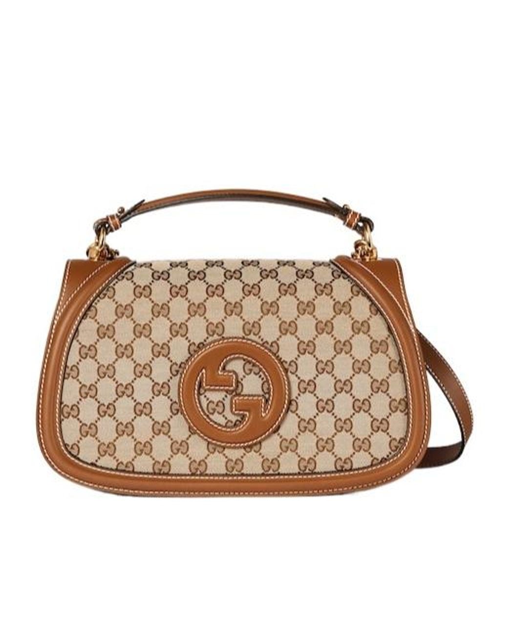 Gucci Brown Blondie Medium Top Handle Bag