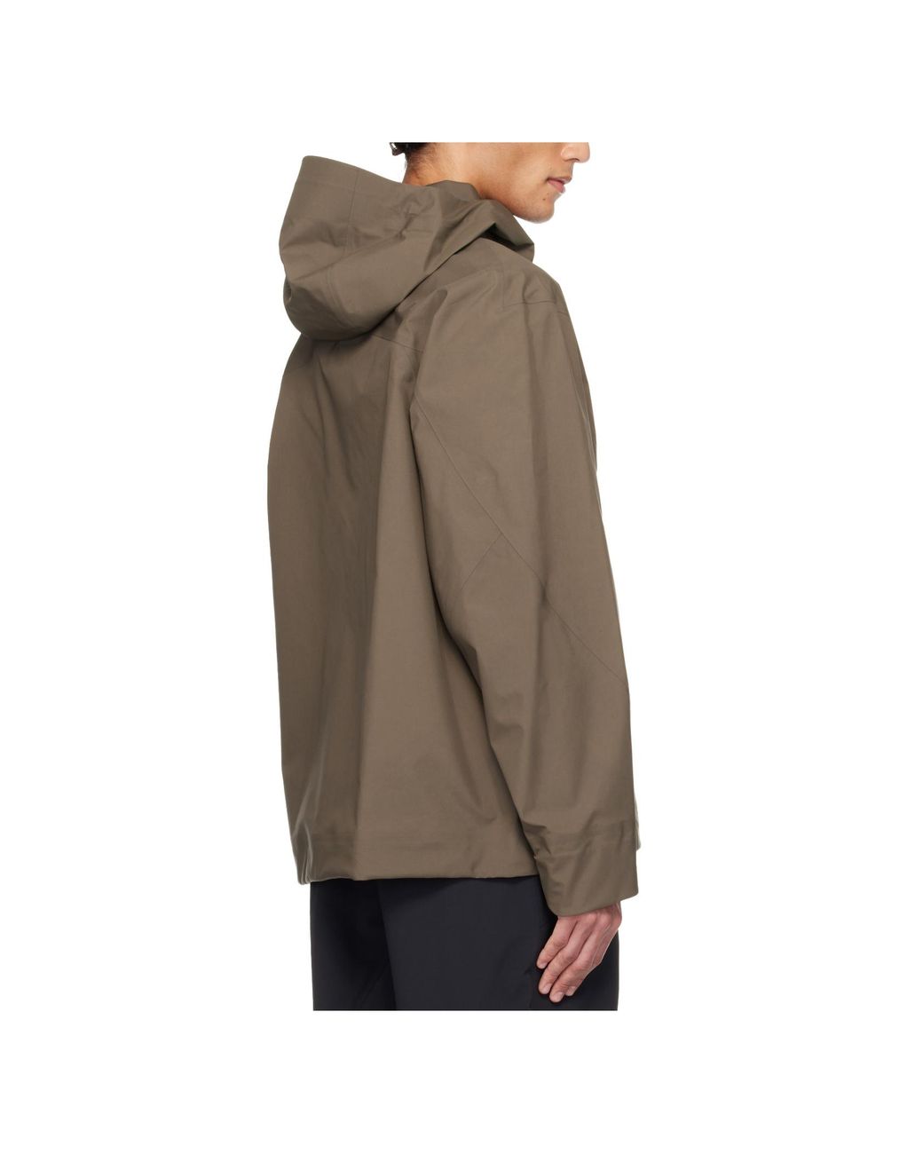 Veilance Brown Diode Zip Jacket for men