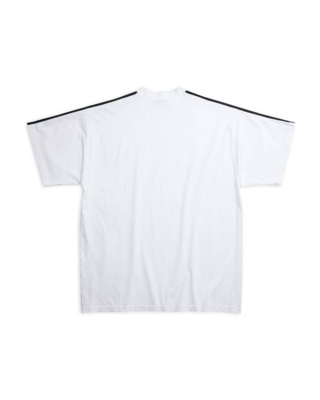 adidas x Balenciaga White Balenciaga Adidas T-Shirt Oversized for men