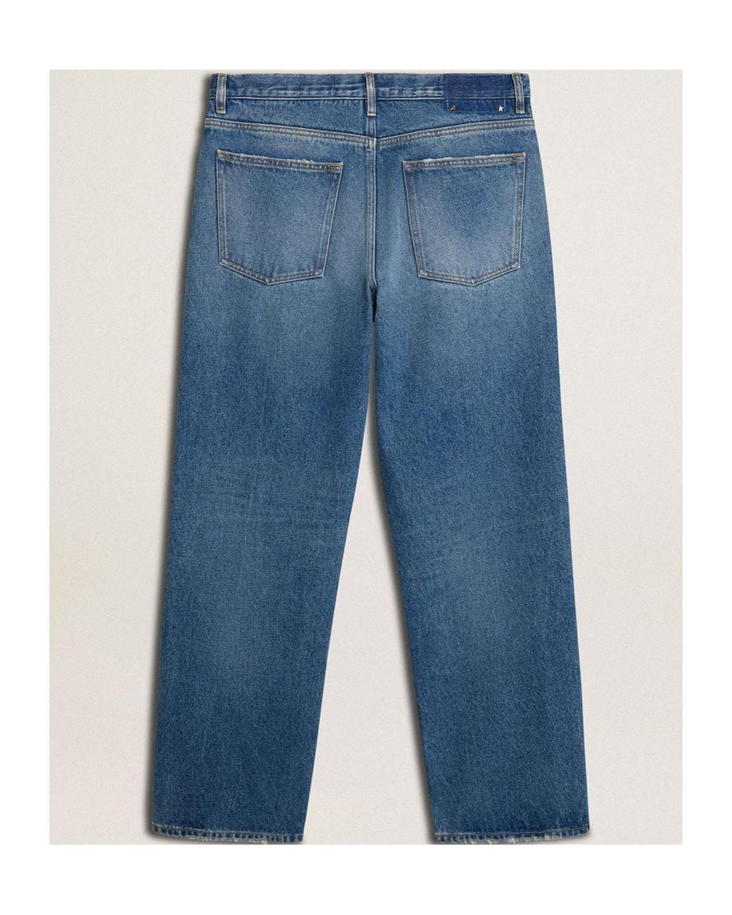 Golden Goose Deluxe Brand Blue Straight-Leg Skate Jeans for men